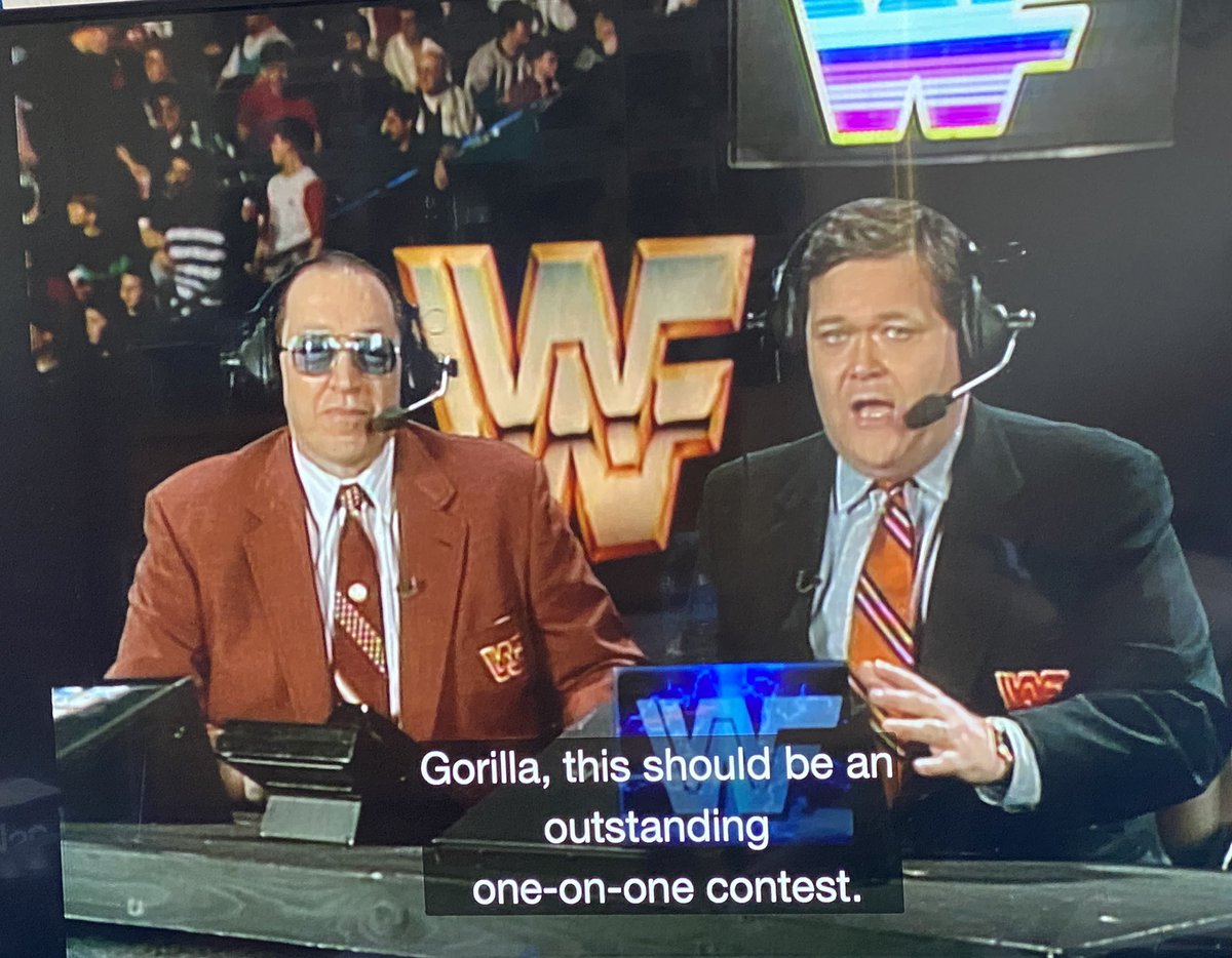 Two of the best ever ! @JRsBBQ #GorillaMonsoon