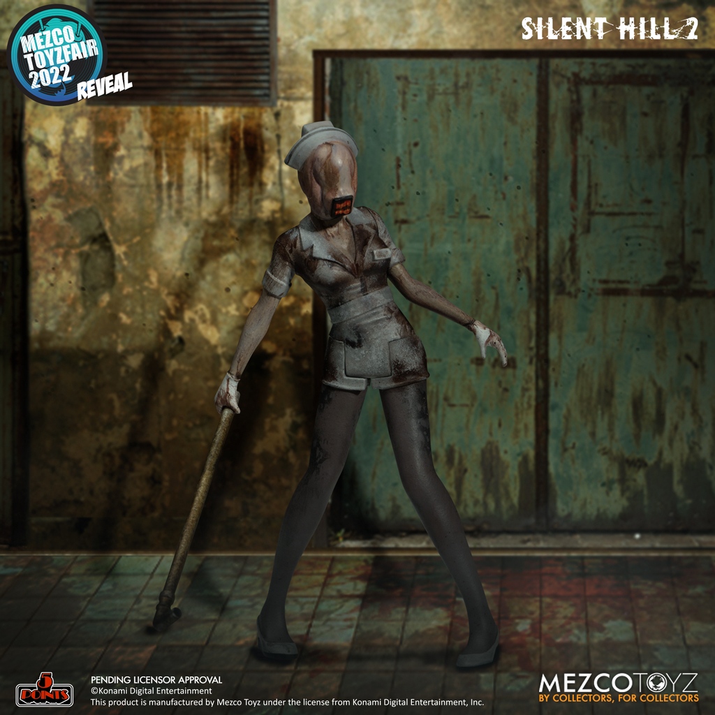 Silent Hill Bobble Head Nurse & Pyramid Head Costume