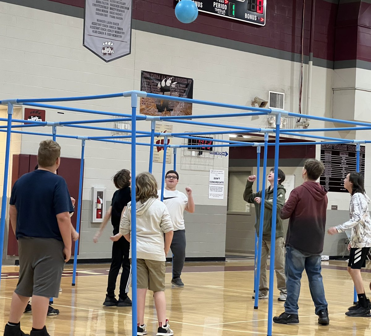 Friday = Award Day!  9-Square in the Air for <a href="/WMS_BOBCATS/">West Middle School</a> PE heading into our volley/strike unit next week.  <a href="/HerreraCindy15/">Cindy Herrera</a> <a href="/CoachHice10/">Jordan Hice</a>  <a href="/CoachCMac5/">Coach R. C. McMurtry</a>