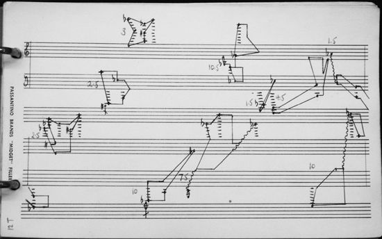 From John Cage's Concert for piano and orchestra!