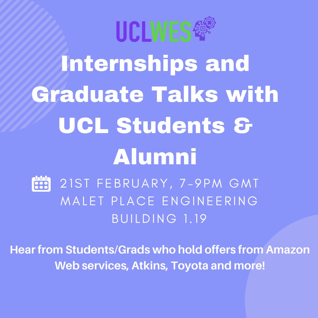 UCL Women's Engineering Society tweet media