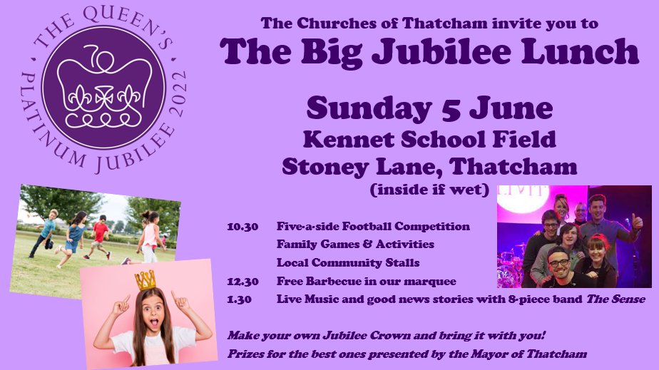 ThatchamBaptist's tweet photo. Good News! @Greenham_Trust's Youth Distribution Committee have kindly donated £246 to our Big Jubilee Lunch project! This was via an application on @thegoodexchange  We're really grateful to the young people from local schools on the Youth DC Committee for making this possible 🙂 https://t.co/bCefR9yoPv