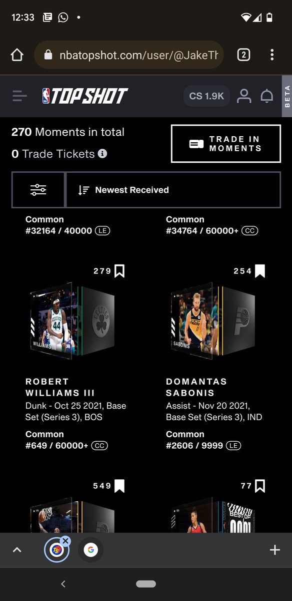 JakeTheShakeTS's tweet photo. please follow the rules. 

#NBAAllStarGiveaway from @Carricksauce23 and @kmunro84

1. Send any TopShot NFT to  TooHighToDrive 💨 provide screen shot ❤️/♻️
Tell us who you got for the Slam Dunk Contest!

Winner chose after the Dunk Contest. 
Winner receives all these moments https://t.co/sP6GWhiDOd