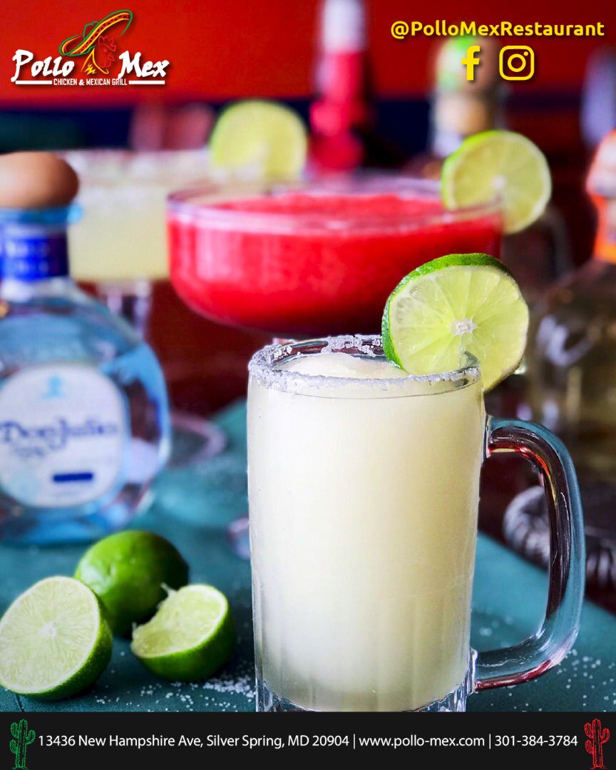 Who drinks one 🍹 drinks two 🤭😋 Come to Pollo-Mex and #enjoy tonight with us!! 🤩🥳
.
.
.
#Mexicanfood #drinks #foodporn #maryland #silverspring #colesville #cocktails #md #mdfoodie
->instagram.com/p/CZ2fc6JlqUM/…