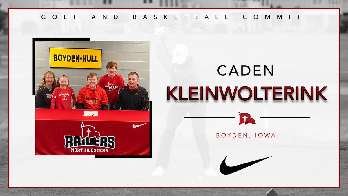 Commit ‼️

#RaidersStandOut | <a href="/nwcmgolf/">Northwestern College Mens Golf</a> 
| <a href="/NWCBasketball/">Northwestern College Basketball</a>