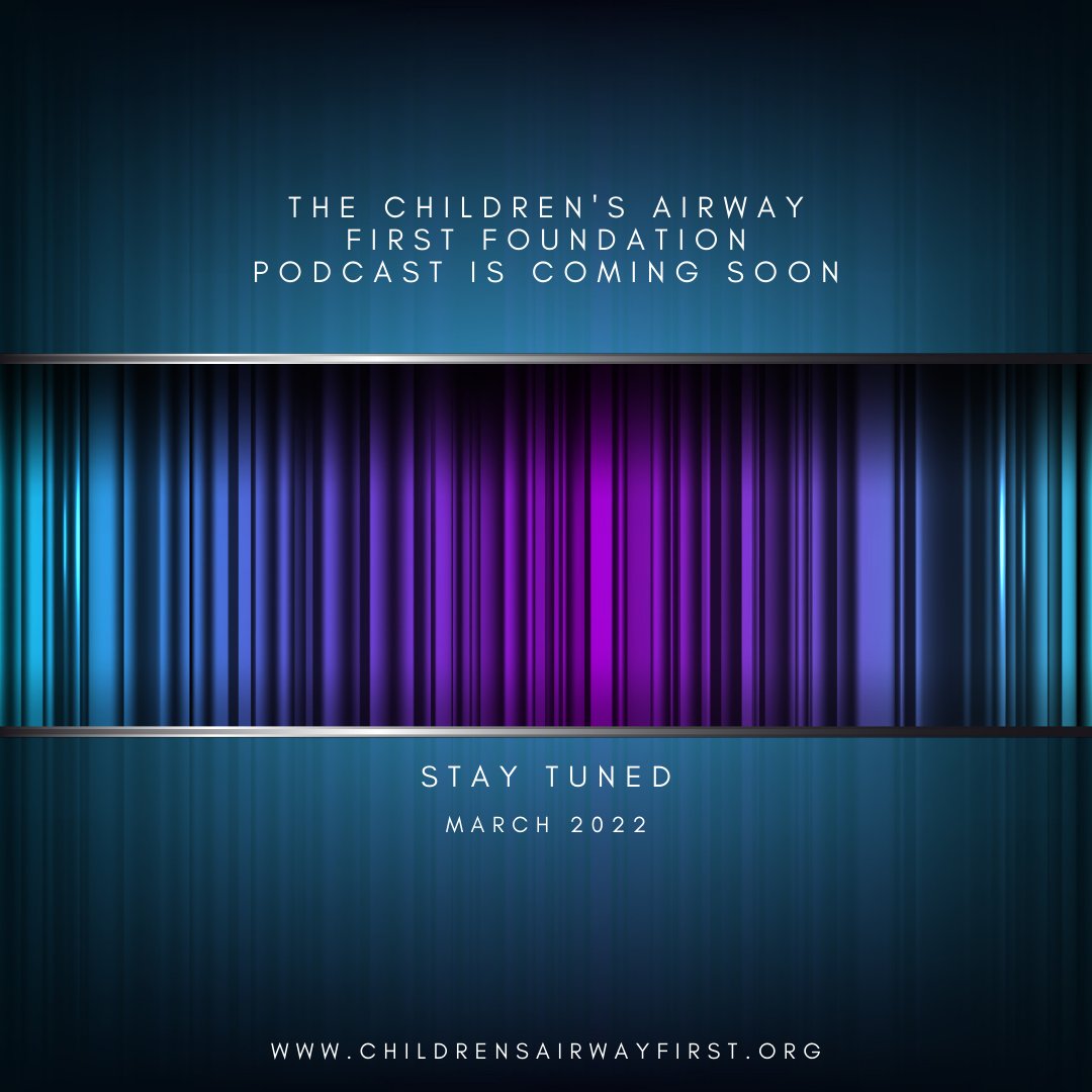 Something exciting is coming to the Children's Airway First Foundation in March 2022! #comingsoon #newpodcast #airwayfirst #childrensairwayfirst #breathingissues #kidssleeping #momtips #airwayaware #childhoodairwaydisorders #mouthbreathing #howwebreathe #airwayhealth #march2022