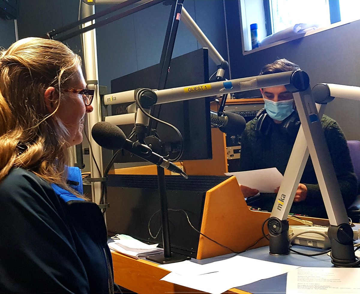 CKForoige's tweet photo. VOX POP'ing at @wlrfm For @Foroige ....  Great fun cant wait to hear the final piece... 2 amazing young members who are trained up to be Leaders and 1 Auld leader.😁 https://t.co/IyA8FTZktp