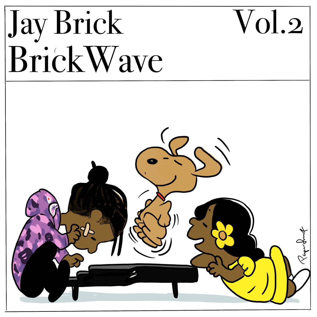 whosjaybrick's tweet photo. Brick Wave 2 is officially out and on all platforms! 🥶❄️. Thank you everyone who played a part is making this project and also thank you to everyone who’s been supporting the wave! 🙏🏾💙. Time to roll up and vibe out 🧱🌊✌🏾. #BW2 #OutNow 

Stream here: https://t.co/1QPGFc5pUW https://t.co/52F0of0XSR