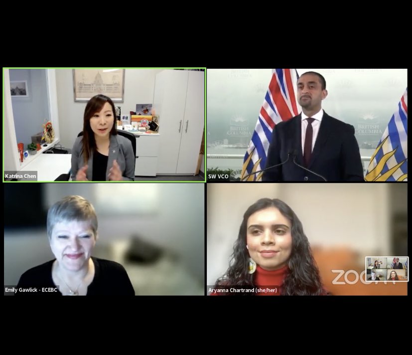 It is ECEs like Emily and Aryanna that shape the future of BC.

Thank you to Emily for her 30 YEARS in the field and advocacy work.🎉

Thank you Aryanna for sharing that you were a recipient of our bursary program. Your dedication to the kids of BC is inspiring! 💖
#ChildCareBC