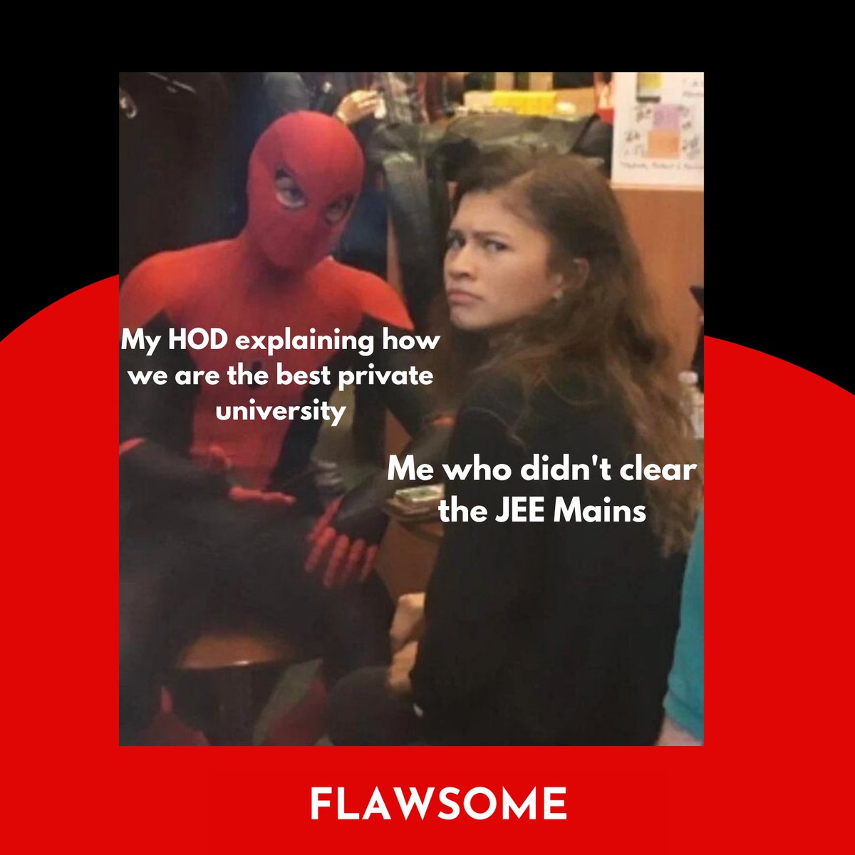 Flawsome_br's tweet photo. When Roke Na Ruke Naina starts playing in the real life #MEMES #JEE https://t.co/MAAT340qAu