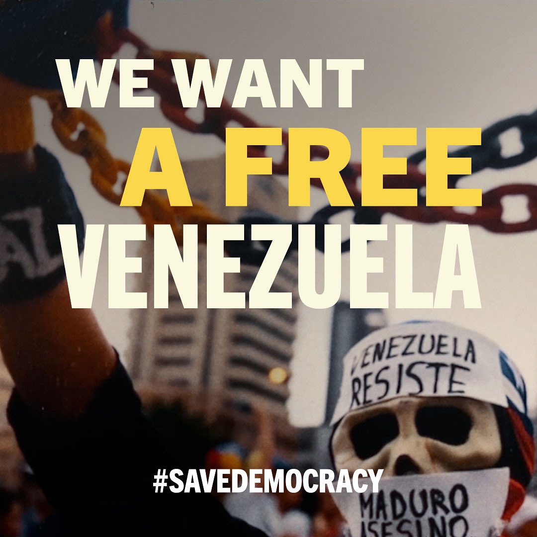 After more than 20 years under a dictatorial regime, the people of Venezuela feel helpless.

Their fight for freedom continues and only with the support of the international community will they succeed in their quest.
#SalvemosVenezuela #SaveDemocracy #SaveVenezuela #ElectionsNow