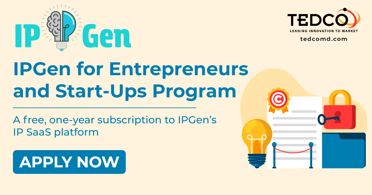 TheEntrepExpo's tweet photo. @IPGen_io for Entrepreneurs and Start-Ups Program | Apply Now: https://t.co/PONODMKBZn

A free, one-year subscription to IPGen’s IP SaaS platform. 

@MDTEDCO 
#management #software #startup #collaboration #entrepreneurs #funding #resource #intellectualproperty #ip #patents https://t.co/Xim3YKKiM4