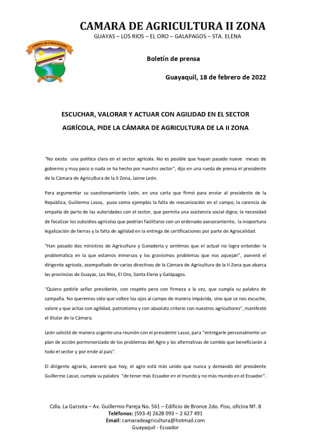 Camara de Agricultura de la 2da Zona tweet media