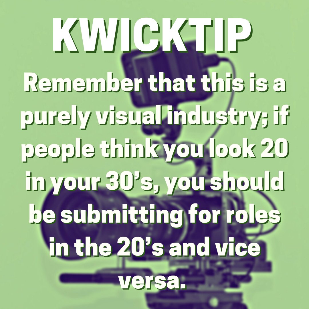 wicklinecasting's tweet photo. #KwickTip of the week! For more tips like this follow us! 🎞️🎥🤩 https://t.co/wCAMdPEZZP