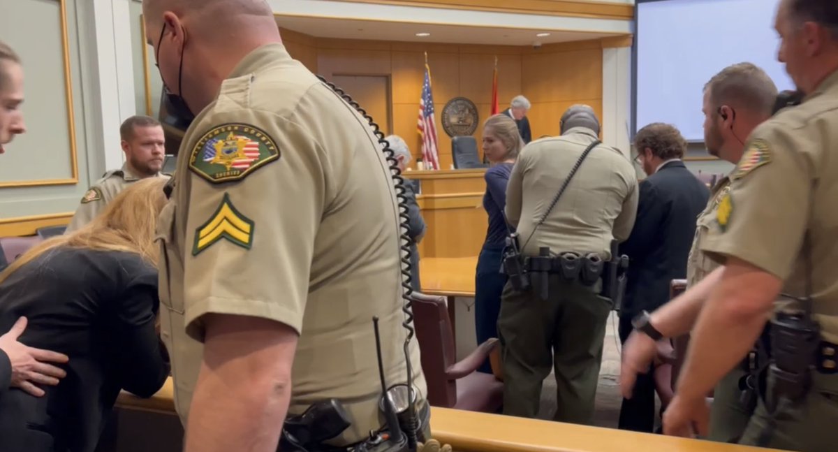 Prosecutors add that the handcuffs used to escort Ashley Kroese out of the courtroom and off to jail, belonged to the late Brentwood Officer Destin Legieza.

The same officer she’s now convicted of killing while intoxicated behind the wheel.
<a href="/NC5/">NewsChannel 5</a>