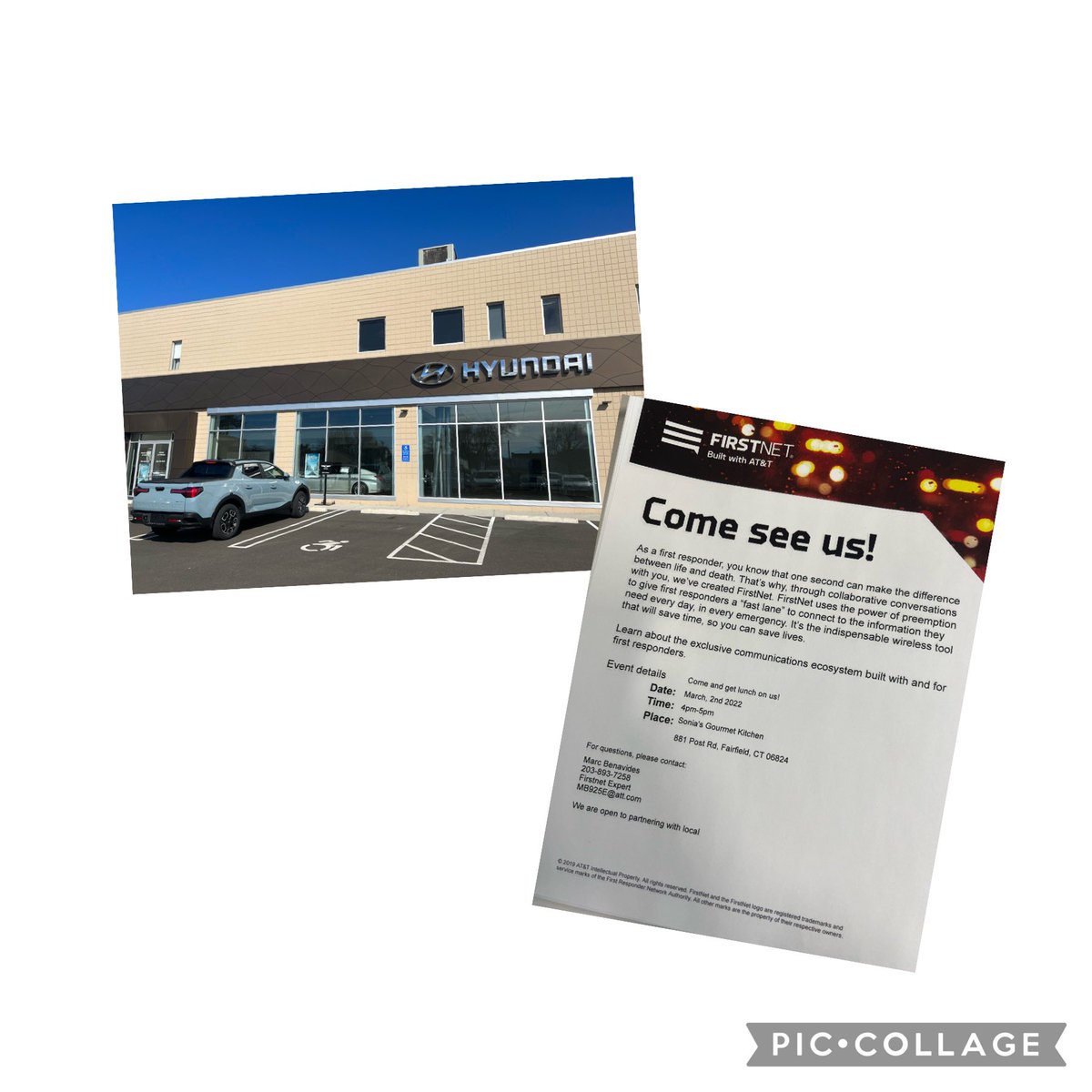 Tony Cellupica (@tony_cellupica) on Twitter photo Great chat with Scott over at <a href="/Hyundai/">Hyundai USA</a> Genesis of Fairfield! Looking forward to partnering up with them to show appreciation to local first responders! <a href="/MarcBenavides7/">Marc Benavides</a> <a href="/D_Zargos/">Dan Zargos</a> @FirstNetRob <a href="/TheRealOurNE/">#OurNE</a> <a href="/firas_smadi/">Firas Smadi</a> Great chat with Scott over at <a href="/Hyundai/">Hyundai USA</a> Genesis of Fairfield! Looking forward to partnering up with them to show appreciation to local first responders! <a href="/MarcBenavides7/">Marc Benavides</a> <a href="/D_Zargos/">Dan Zargos</a> @FirstNetRob <a href="/TheRealOurNE/">#OurNE</a> <a href="/firas_smadi/">Firas Smadi</a>