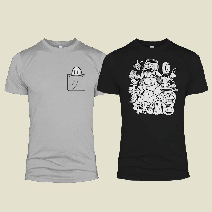 not_sailor's tweet photo. IT IS HERE!!! 

The moment you've all been waiting for. We're super excited to announce that official Buddy Simulator 1984 merchandise is now available on @Ownaj (Hoodies, and a very special plushie coming soon! Who could it be?)

Check it out now!👻👕
https://t.co/iVpCXSrEag https://t.co/77XEDlZIsI
