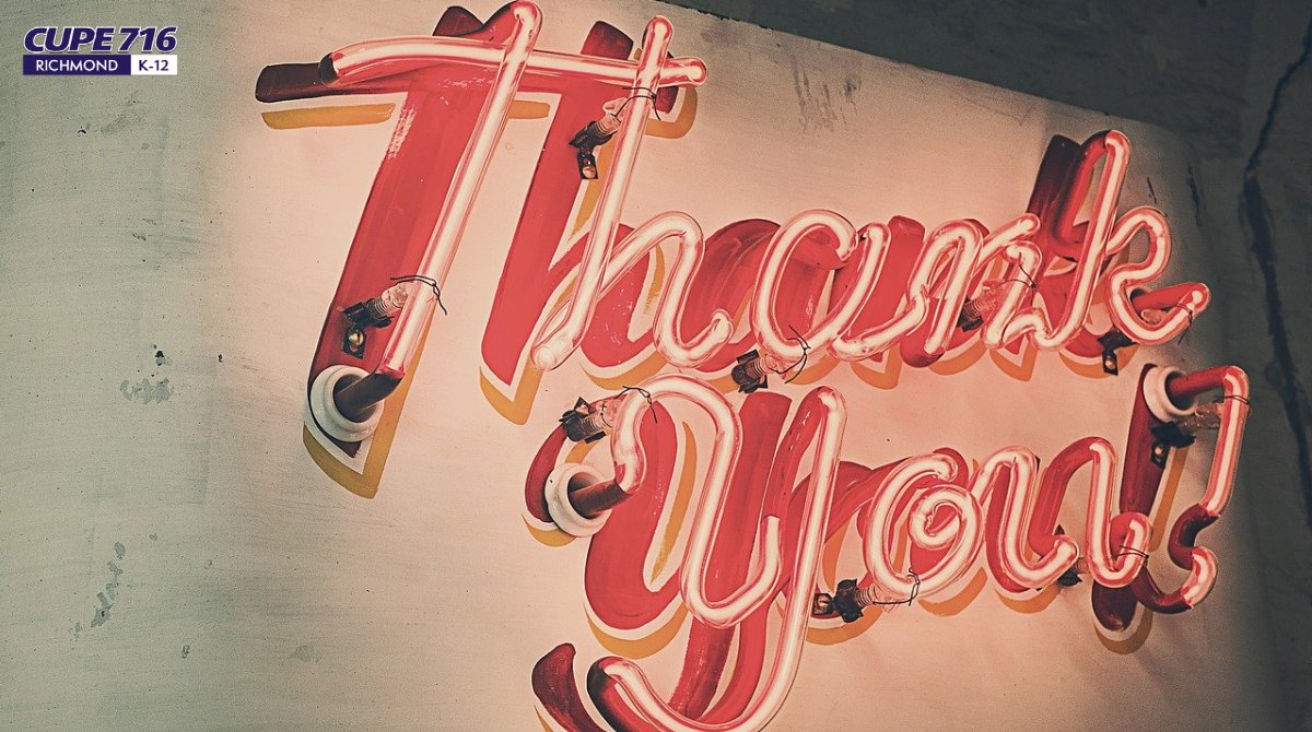 716Cupe's tweet photo. Thank you to our members who work during Spring Break. We appreciate the work you do to keep the schools running and maintained while school based staff are away. Your work doesn't go unnoticed.
#cupe716 #12monthemployee #supportstaff https://t.co/FOYl03LCLC