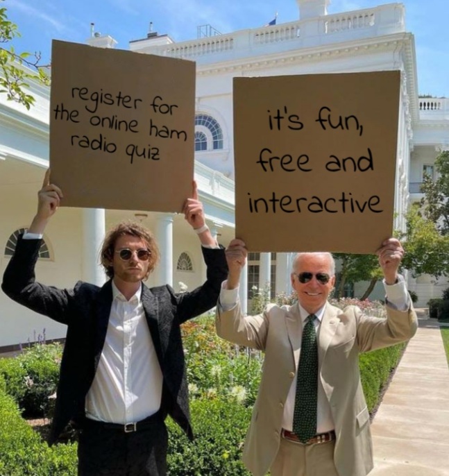 LecturesRadio's tweet image. Quiz date: 27 Feb 2022, Quiz Time: 19:30-20:30Z
Click here to register for the quiz: amateurradiolectures.com/enter-quiz.html
#hamradio #amateurradio #hamr