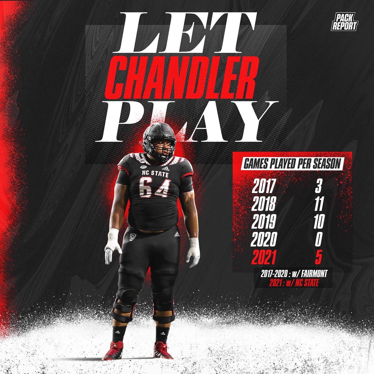 Pack_Report's tweet image. @NCAA Do what’s right. #LetChandlerPlay