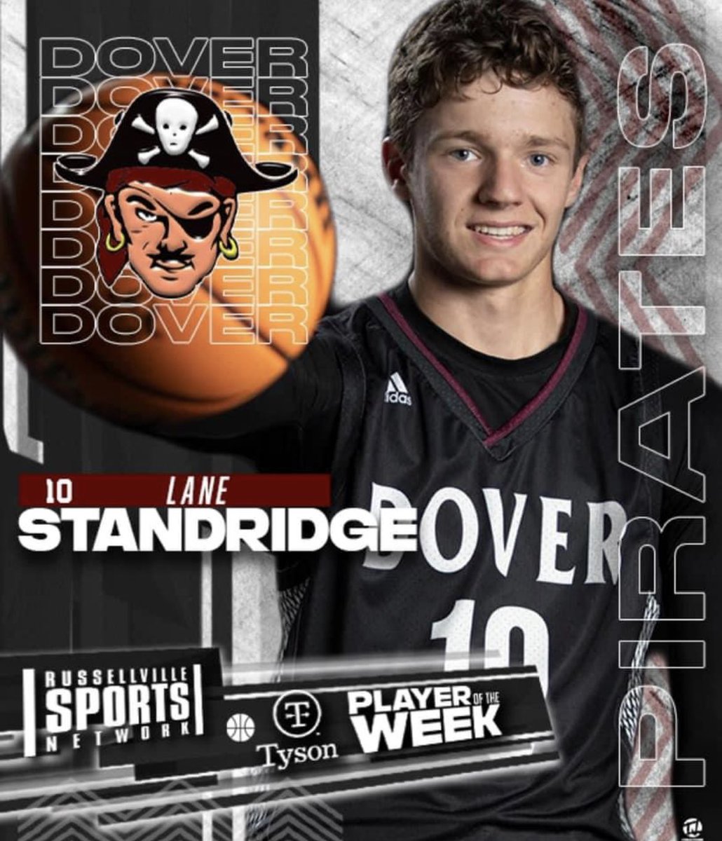 DHSPiratesBB's tweet photo. Lane Standridge with player of the week for the final week of the season! 🏴‍☠️🏀 https://t.co/TbHn0fNFUZ