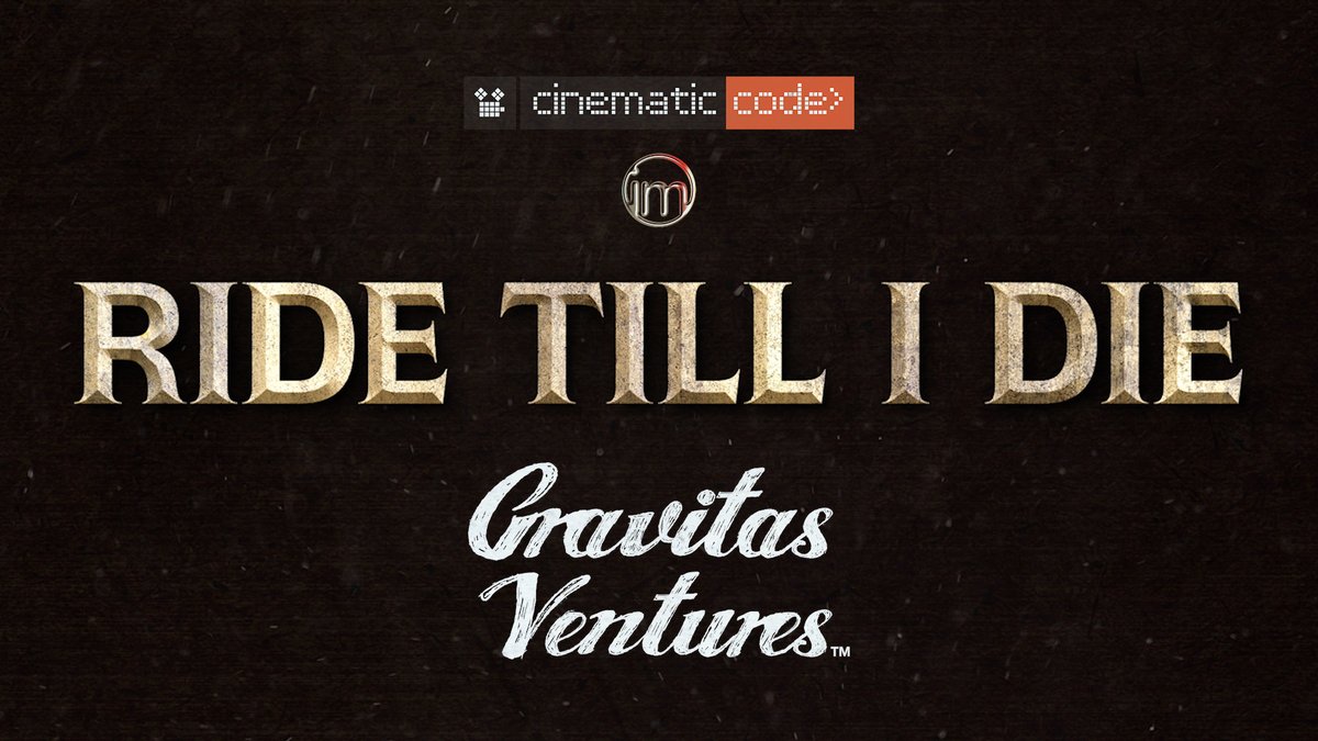 Gravitas Ventures has acquired the North American rights to distribute RIDE TILL I DIE in select theaters in the U.S. on demand throughout the U.S. and Canada on April 8, 2022. 
deadline.com/2022/02/indica…