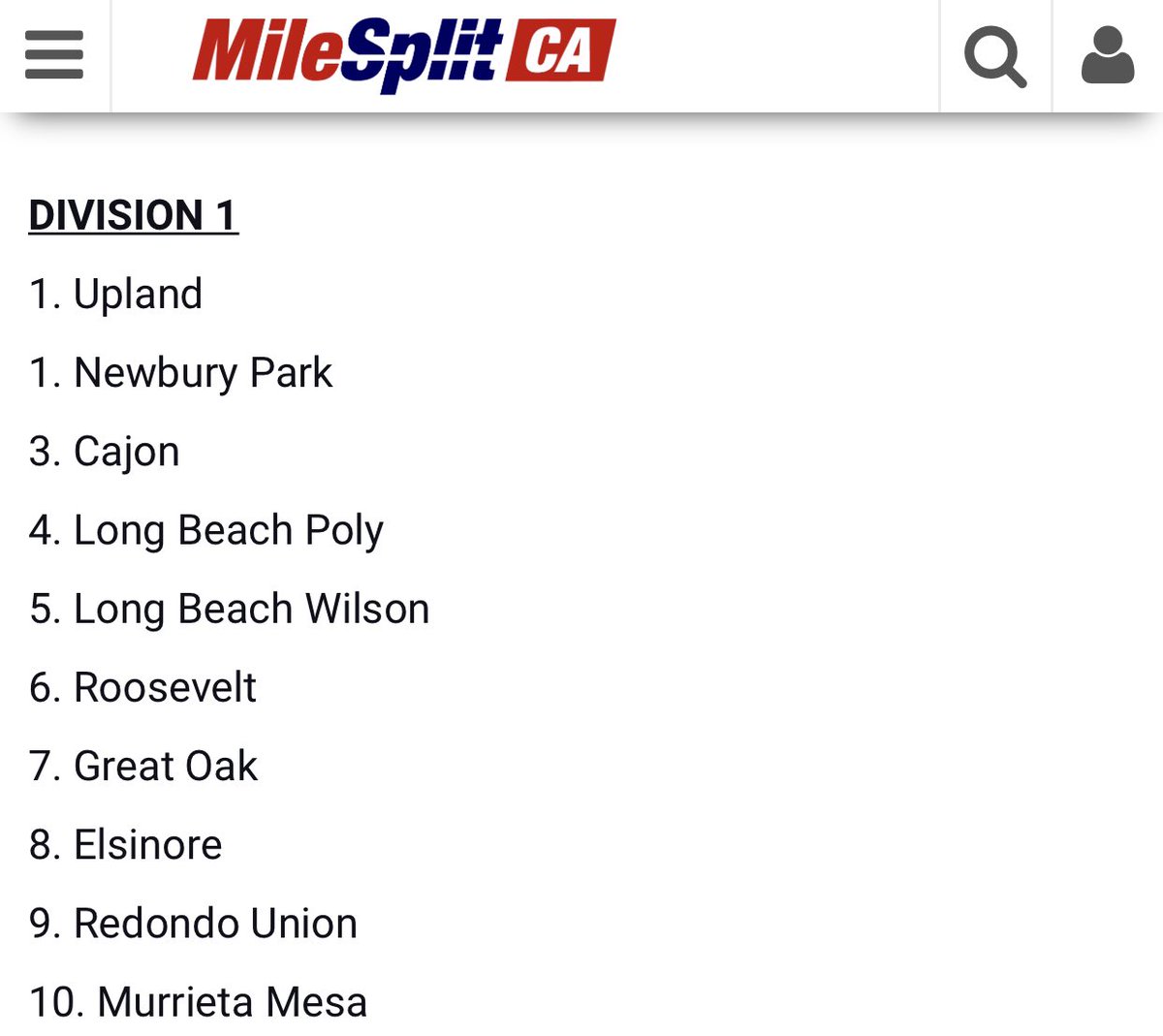 GOHS T&F tweet media