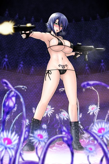 #くそ寒いので水着絵を貼る 