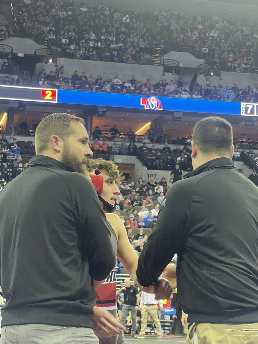 Semifinal - Chance Houser (Sidney) 37-5 won by decision over Garrison Brehm (Waverly) 32-12 (Dec 8-6) <a href="/TashaRoggasch/">Tasha Roggasch</a> <a href="/Sidney_Raiders/">Sidney Raiders</a> <a href="/sidneynewrestle/">Sidney NE Wrestling</a> @BeauMcConnell55 <a href="/aintisntArent/">Chris Arent</a>