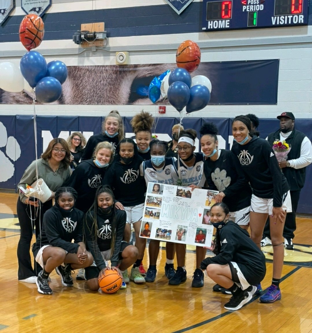 MillbrookWBB's tweet photo. NAC Champs, NAC Tourney Champs, NAC Coach of the Year @CoachCortright, Honorable Mentions @2023_Ivory, @robynhoops, All-conference @CorrieMcL2023, @SanaiCole, and NAC Player of the Year @ReychelDouglas ! Checking the boxes. But we still have work to do!! Congratulations squad! https://t.co/zFnrC4CyYB