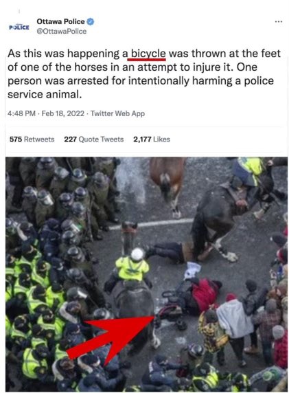 It was a mobility scooter.