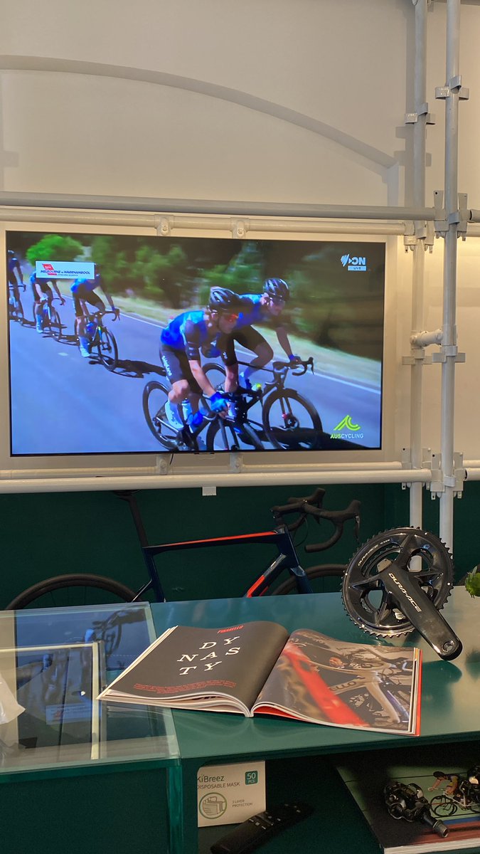 Supporting <a href="/TeamBridgeLane/">Team BridgeLane</a> at <a href="/M2WCycling/">Melbourne to Warrnambool Cycling Festival</a> from <a href="/embassy_cc/">Embassy Cycling</a> today. Going back to back and <a href="/just_nickwhite/">Nick White</a> for his second win. #M2W22