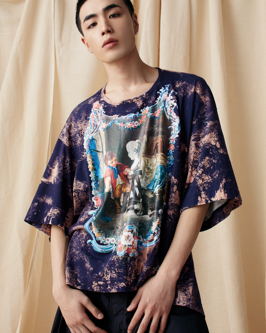 新品　Vivienne Westwood ブーシェ　コルセット　Tシャツ　絵画 ヴィヴィアンウエストウッド ブーシェ 絵画 Tシャツ