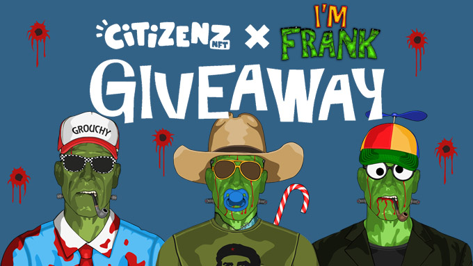 citizenznft's tweet photo. We've partnered with @NFTBoomOfficial to give away 2 Unique Franks ❤️

To enter 👇 
- Retweet this post
- Follow @nftboomofficial &amp; @citizenznft 
- Tag 3 friends (not bots/pages)
- Own a CitizenzNFT

Their collection:
https://t.co/CZkJUhK84T

Winners in 48 hours 👀

LFG! 🚀 https://t.co/q5vgqim26q