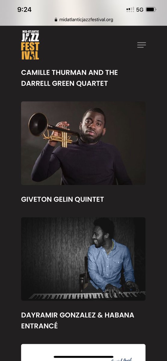 dayramir's tweet photo. Tonight opening the @midatlanticjazz 8:30pm. #afrocubanjazz in da house! https://t.co/jE1bGi2kG5