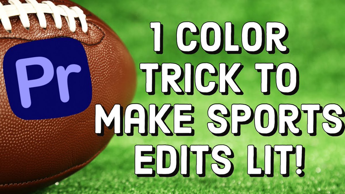 AdobeVideo's tweet image. Make your sports edit LIT with @amigosfx color trick in #PremierePro.

bit.ly/34PgINW