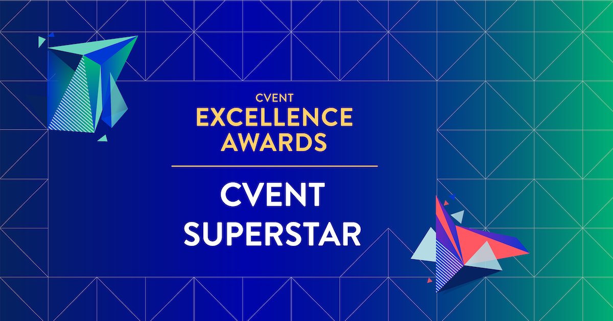 There's nothing better than being able to recognize #EventIndustry profs who are making an impact and delivering big results - which is exactly what the @cvent Superstar award is all about! Vote here: bit.ly/34S8ox1 #CventExcellenceAwards