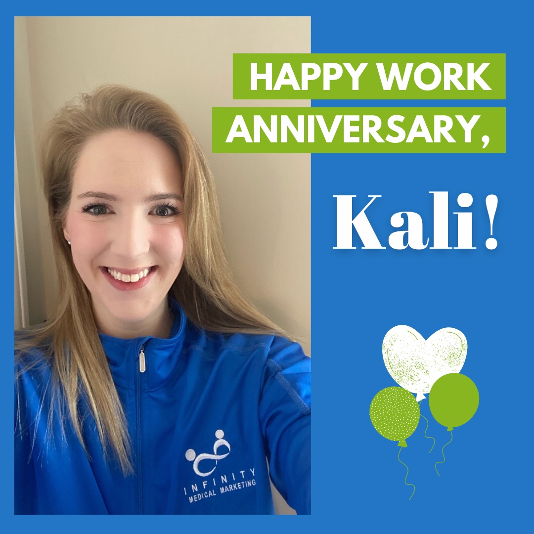 infinitygrpllc's tweet photo. Happy Anniversary Kali! 🎉✨🎉  Kali is celebrating her 2 year anniversary with Infinity! Thank you for your hard work day in and day out. We look forward to many more years ahead.

#anniversary #work #infinitygroup #infinitymedical #marketing #onlinemarketing #digitalmarketing https://t.co/AIO0edV5pT