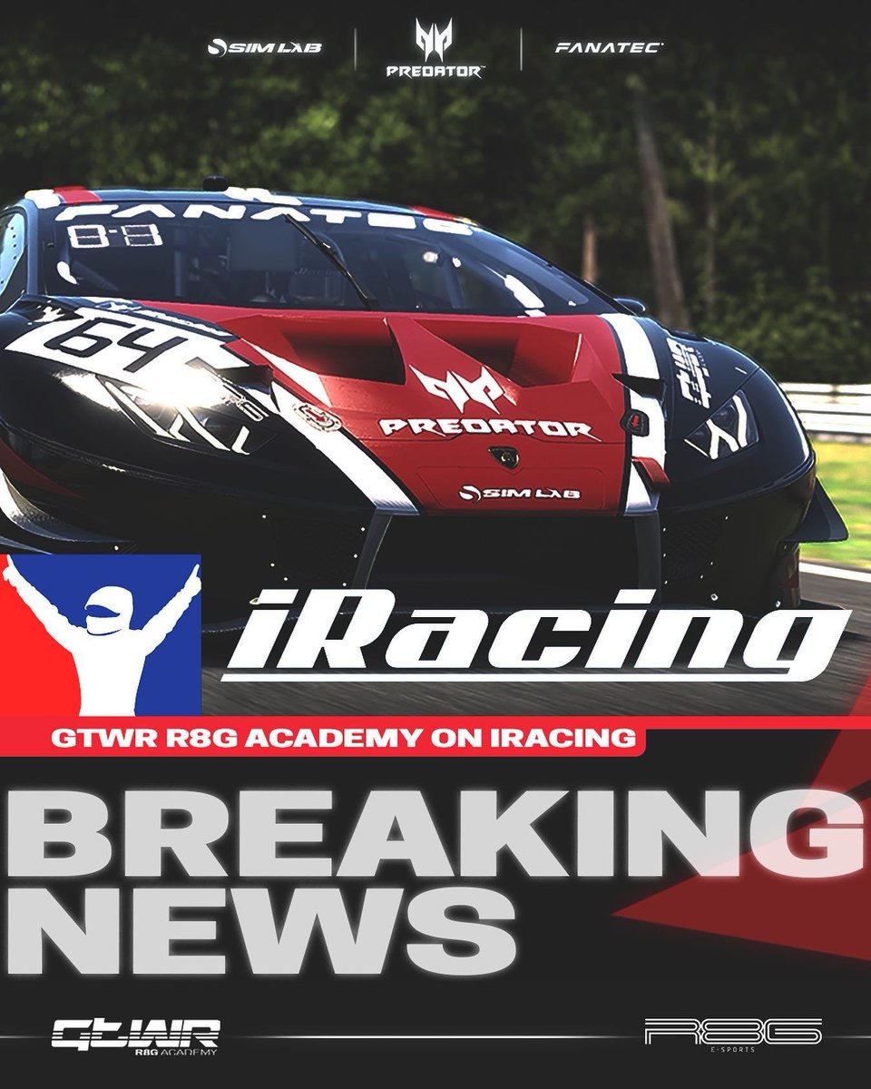GTWR R8G Academy tweet media