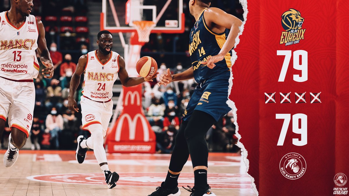 EGALITE ! 🔴⚪😱

C'est fou ... Tout se jouera officiellement à Gentilly dimanche ! 

C'est simple, celui qui gagnera remportera la Leaderscup Pro B suite à l'égalité de ce soir ! 

#GoSLUC