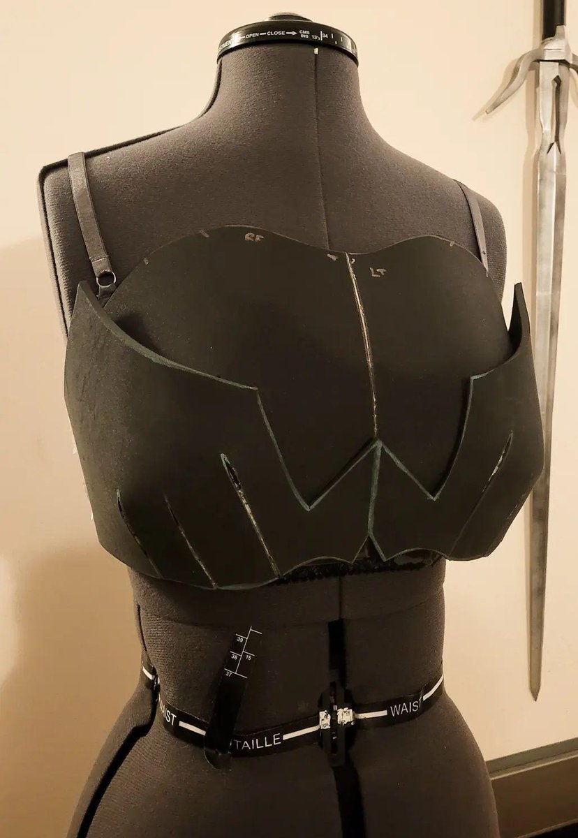 I have absolutely no idea what I'm doing when it comes to making foam pieces, but I'm trying my best!

Raphtalia - The Rising of the Shield Hero