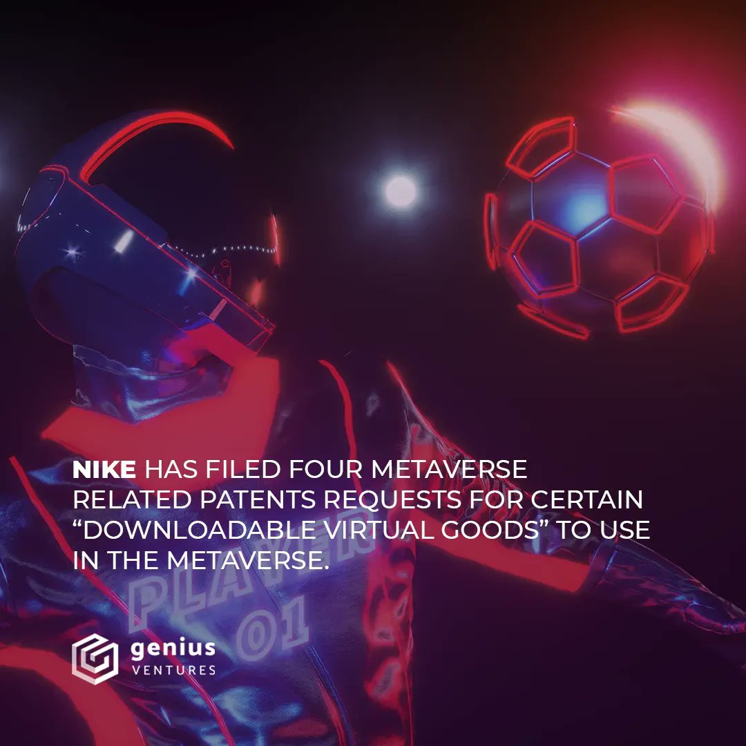 geniusventures_'s tweet photo. Major brands are moving their marketing activities to the metaverse 
To learn more about AR, visit our website:
https://t.co/s6sUZ4ZIem
#geniusventures #VirtualReality #Marketing #Metaverse #NFTGame #NFT https://t.co/FKc1KfmMac