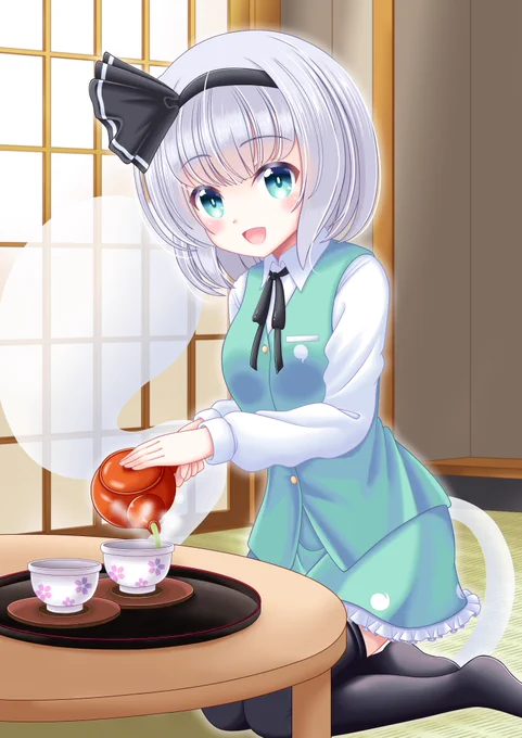 ここ最近ずっと妖夢を描いています
#絵柄が好みっていう人にフォローされたい
#魂魄妖夢 
#東方Project 