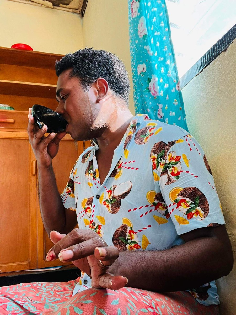 There's no turning back in Kadavu ... Breakfast niqona for u😚😁