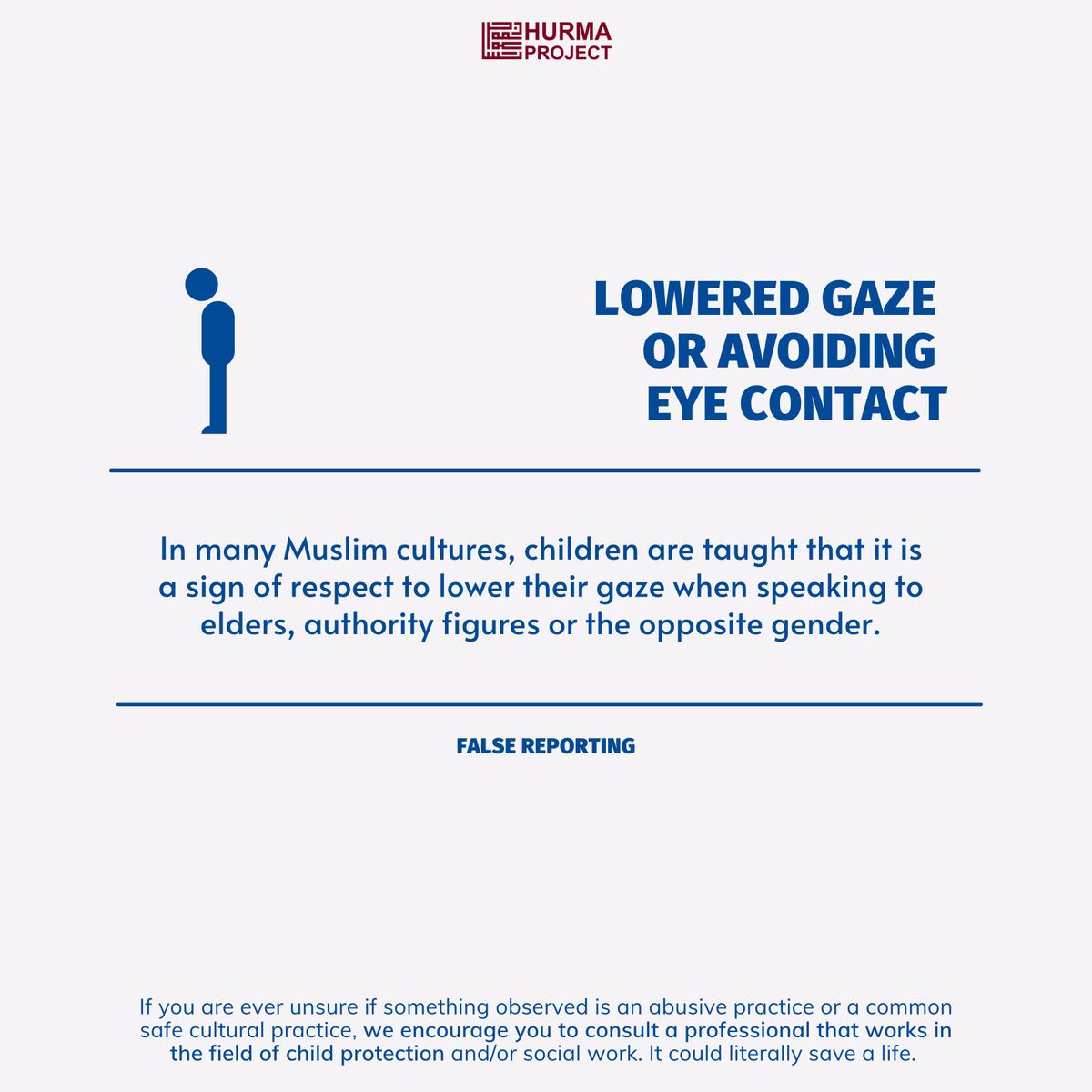 hurma_project's tweet image. #FalseReporting
Lowered gaze or avoiding eye contact