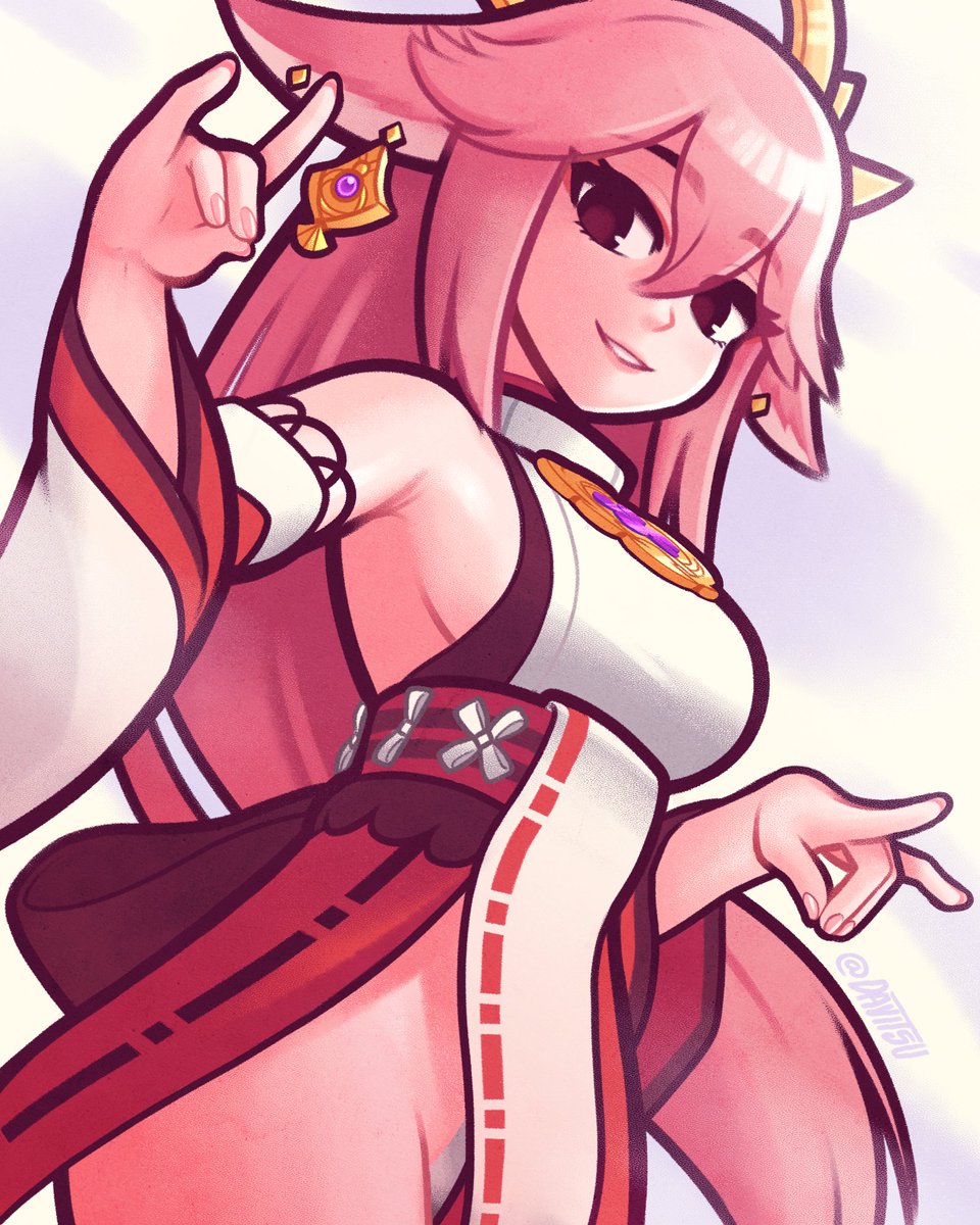 Yae Miko 🌸 #genshinimpact #yaemiko