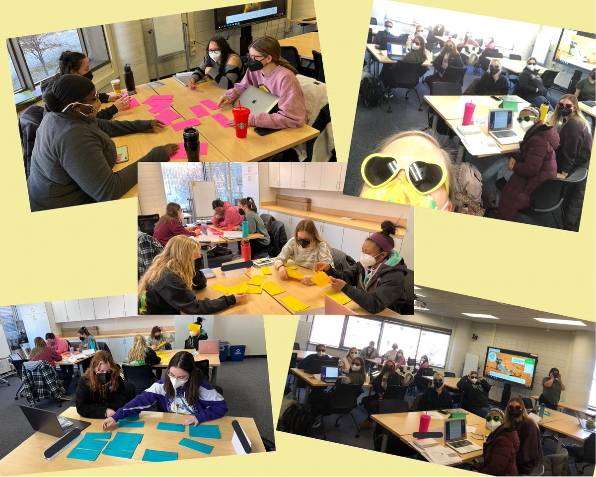 💙shaped glasses 👓 + “sorting” small conversations as we dive into the crucial work & practices around building respectful relationships w/ our students😌#AssumePositiveIntent @ConsciousD #SeeingTheBest #PBTE #FutureExceptionalEducators @TUSpecEd @TowsonCOE