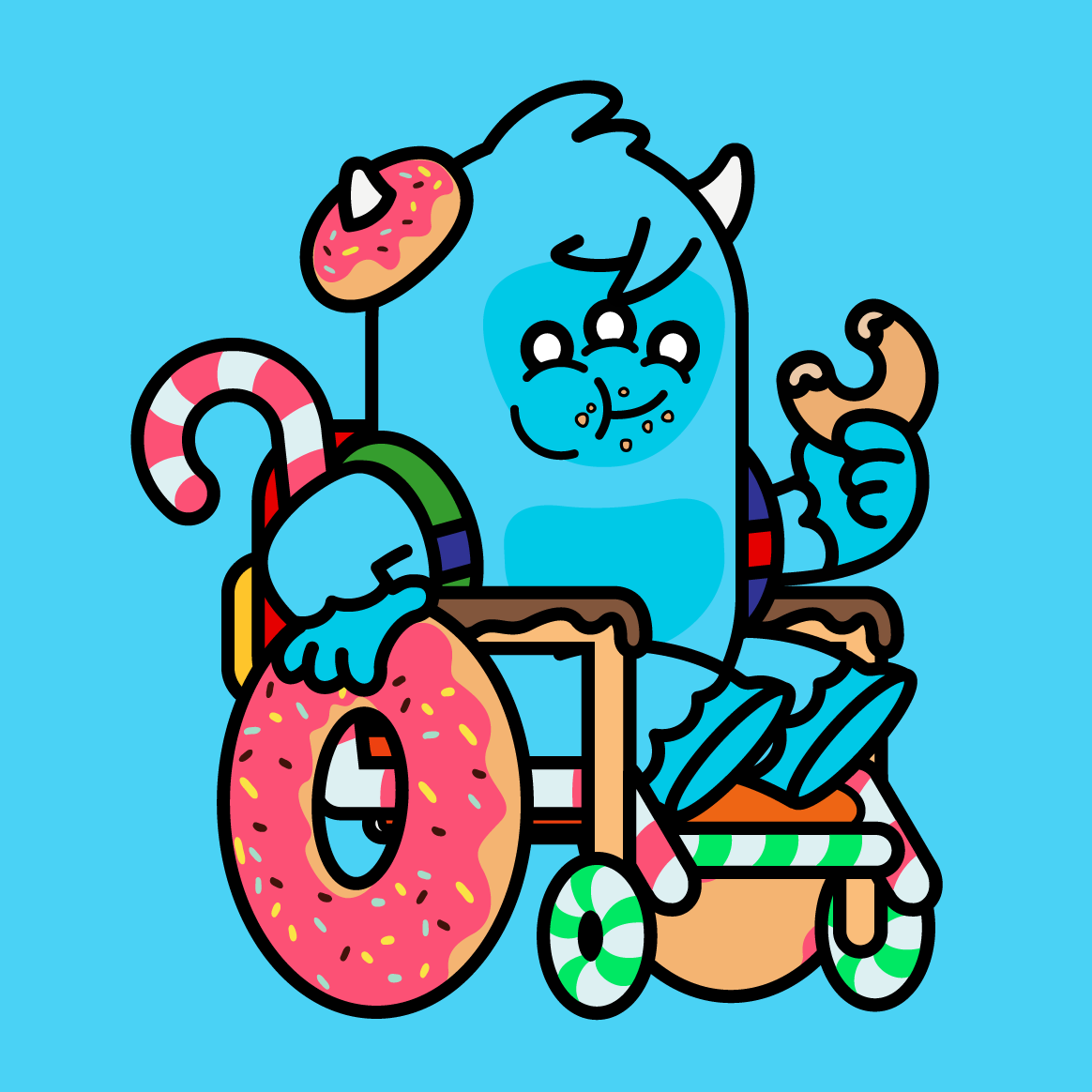 PowerMonstersTV's tweet photo. 🍩 It's DONUT o'clock 🍩

🍩 DONUT like and RT this post
🍩 DONUT tag your frens

Or else a scary monster might give you a ColorList spot!

DONUT DARE! 🌈😈 https://t.co/LkANXs6cx4