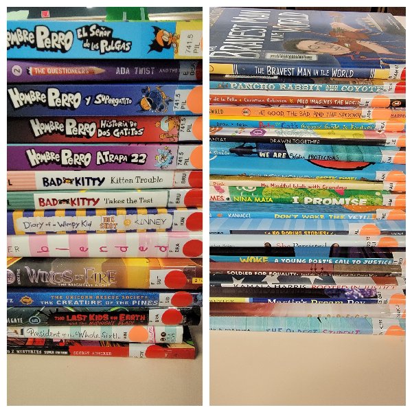 New books for DeBary Eagles.