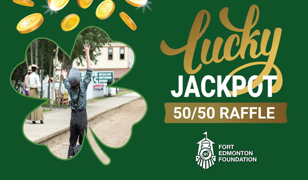 🍀 We want you to have a little green in your pocket &amp; spring in your step when St. Patrick's Day rolls around on March 17! 💰 Our Lucky Jackpot 50/50 Cash Raffle is now live! 

1 for $10
4 for $20
20 for $50
100 for $100

Buy tix ➡️ forted5050.com

Support #yeghistory